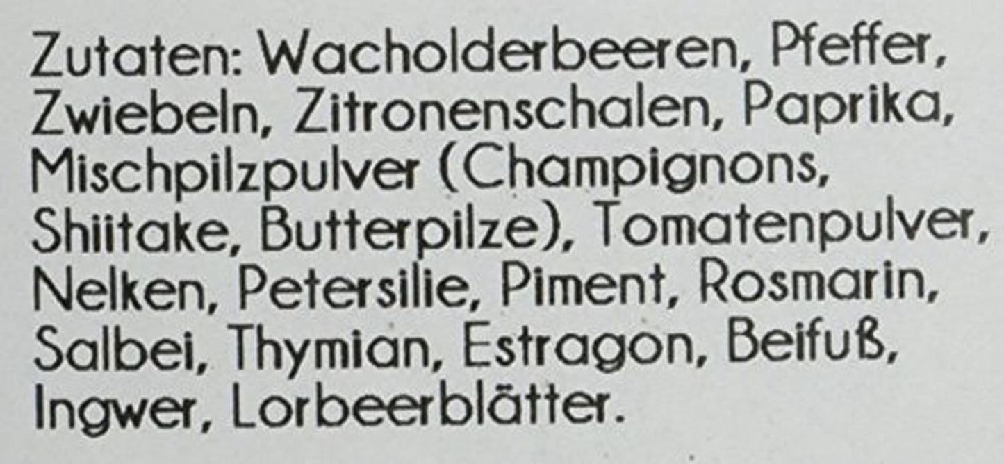 Wild Gewürz 400 g, confezione 1 (1x 0,4 kg)