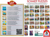 Schmidt Spiele 58324 Mondo animale, puzzle 1000 pezzi Puzzle Naty Shop