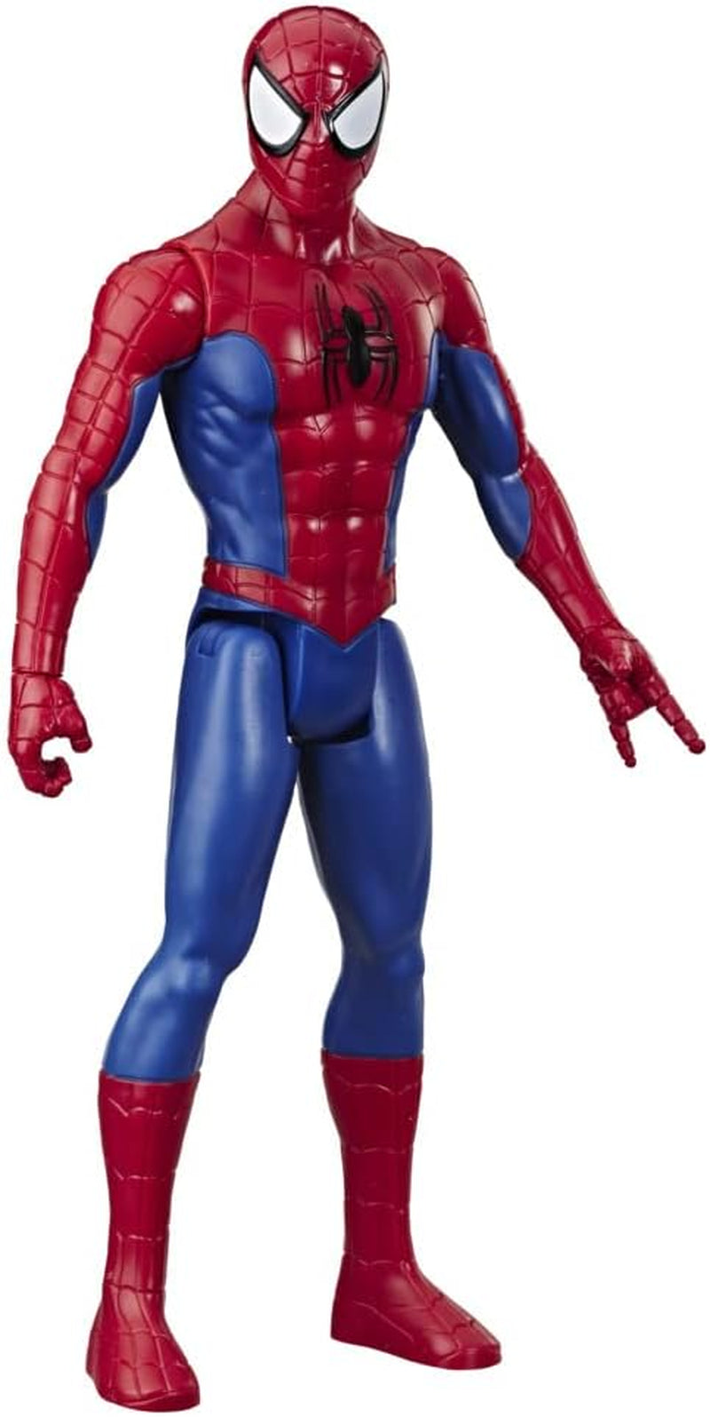 Marvel Titan Hero Series Action Figure di Spider-Man Supereroe alto 30 cm con arti mobili compatibile con altri giocattoli di Spider-Man per bambini 5+ Action Figure Naty Shop