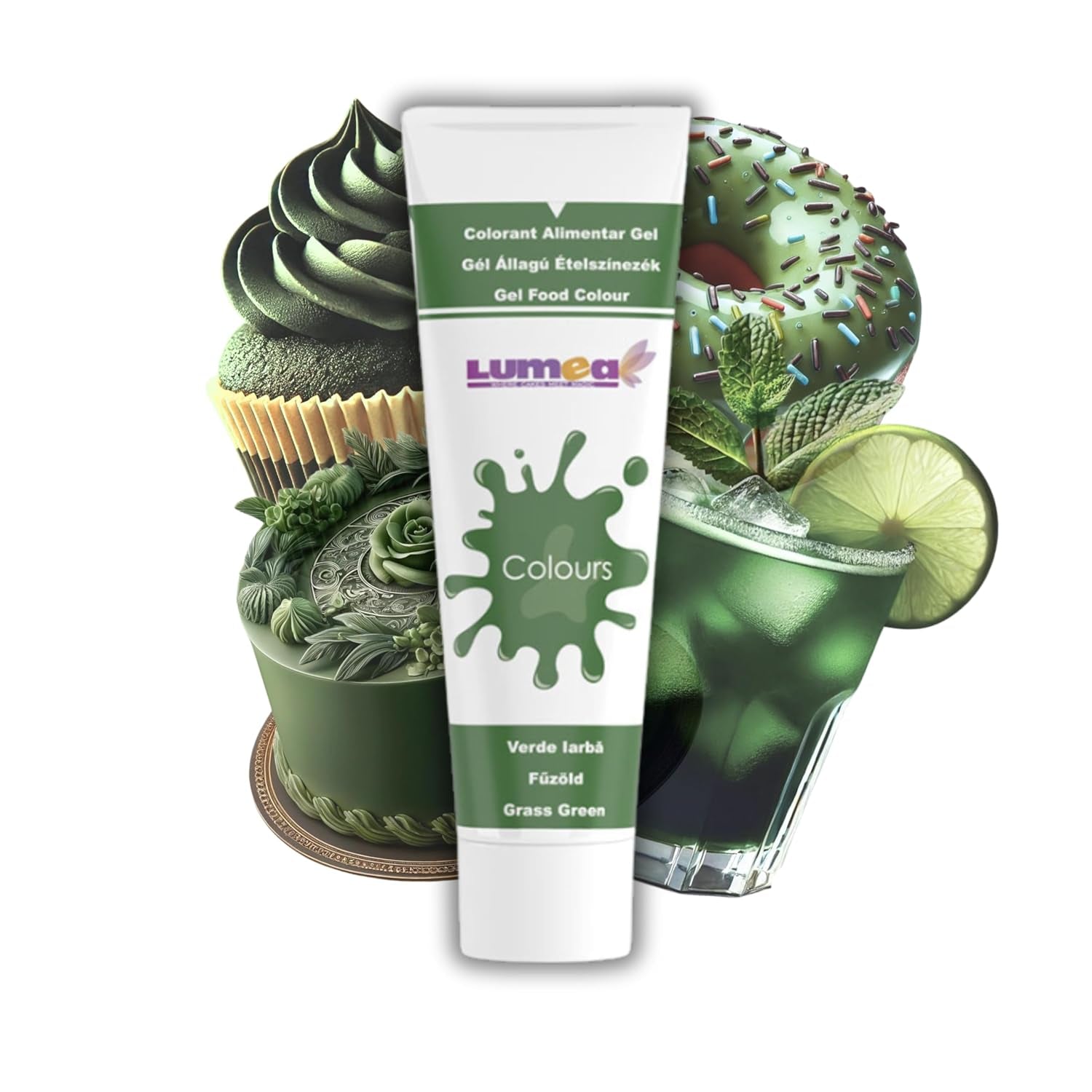 Dekozauber 24 coloranti alimentari rossi, gel, 30 g, vegani, senza zucchero, altamente concentrati, coloranti alimentari rossi per fondente, crema al burro, bevande e altro