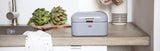 Wesco 235 001 Cestino per il pane Mini Grandy 17 x 18 x 12 cm (L/L/A) rosa, acciaio inossidabile Contenitori per alimenti Naty Shop