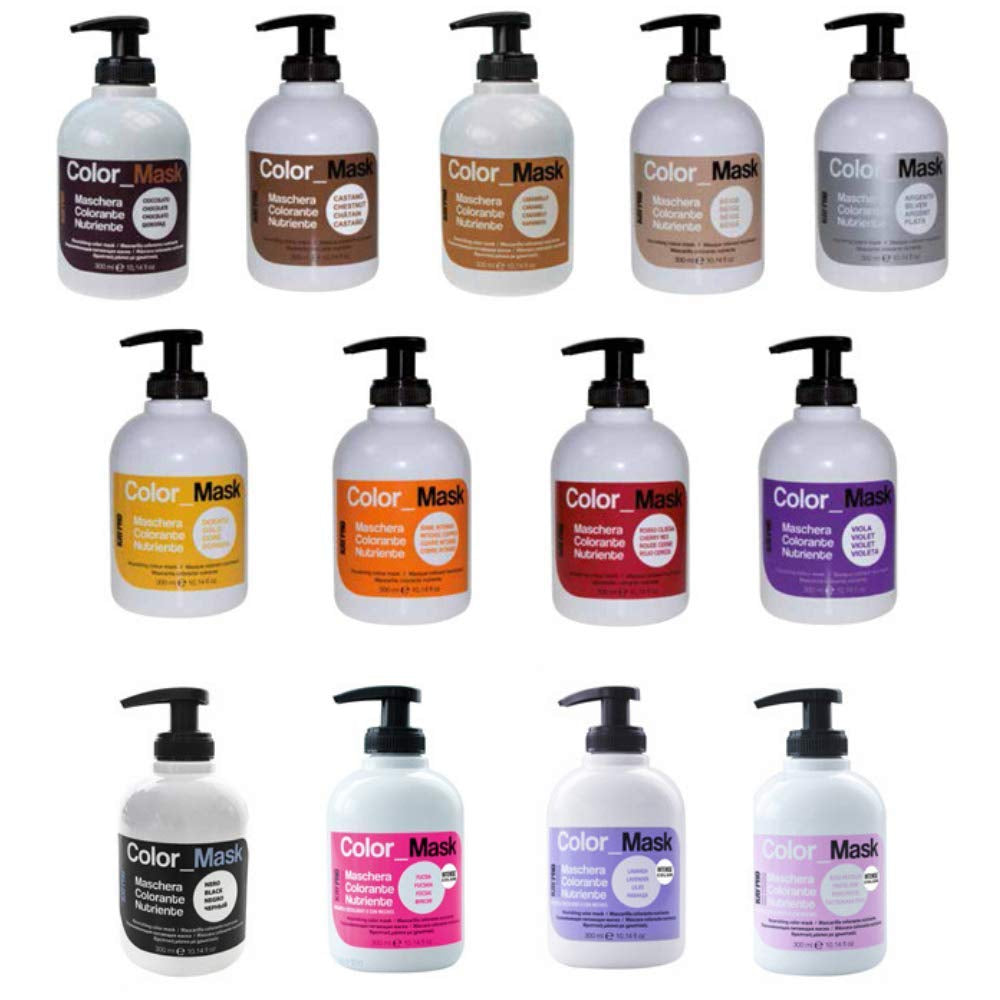 Kepro Kay Pro Color Mask Pigmento Trattamento Cioccolato 300 ml Maschera per capelli Naty Shop