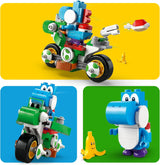LEGO Super Mario: Mario Kart - Moto Yoshi, set da collezione Nintendo Adventure, regalo per bambini, ragazzi, ragazze e giocatori 7+, set da collezione Yoshi Figure 72031 Set da costruzione Acquista dal negozio LEGO