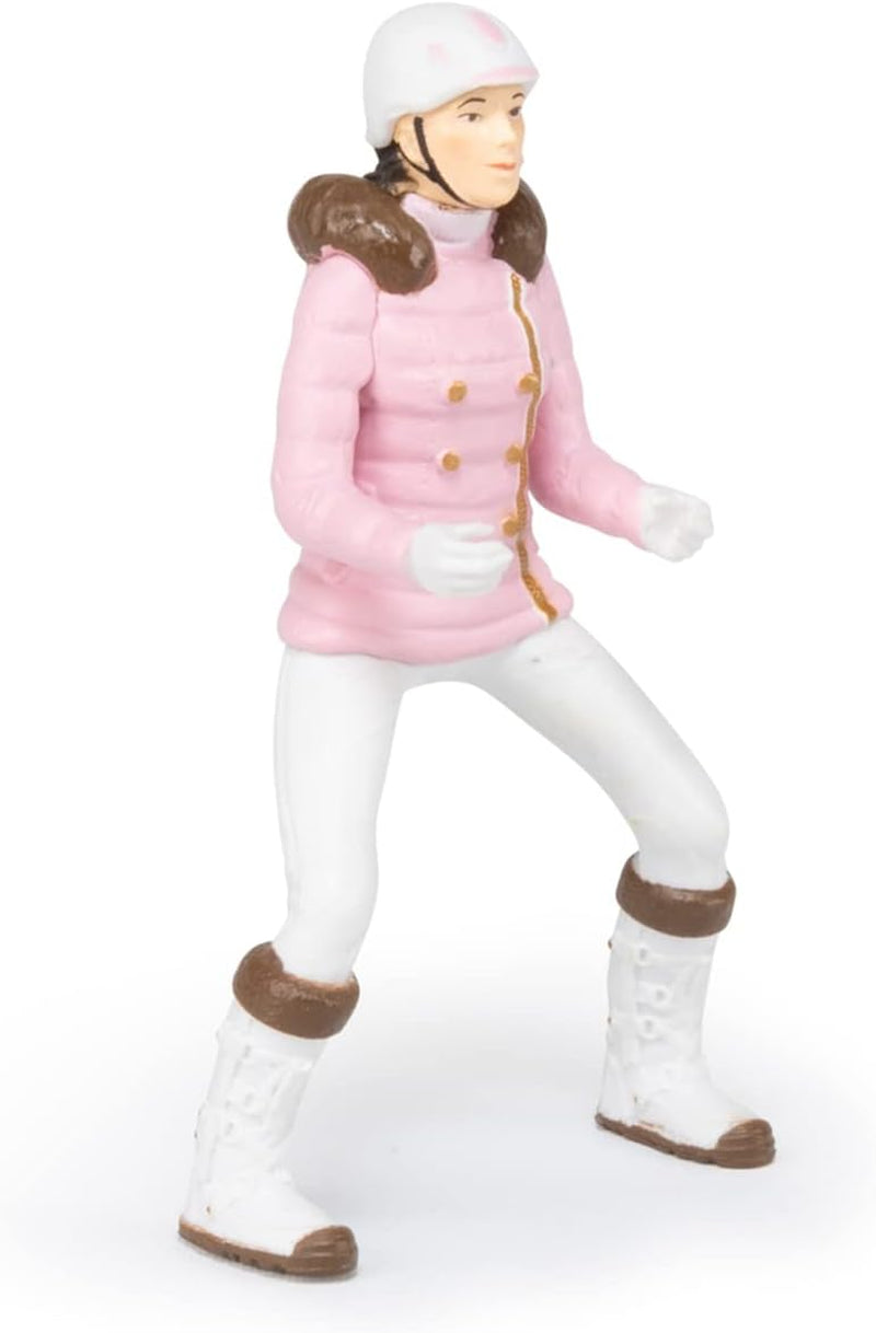 PAPO - Figura cavallo - Rider Fashion Winter, passione per l'equitazione, giocattolo per bambini dai 3 anni. Action figure del Naty Shop