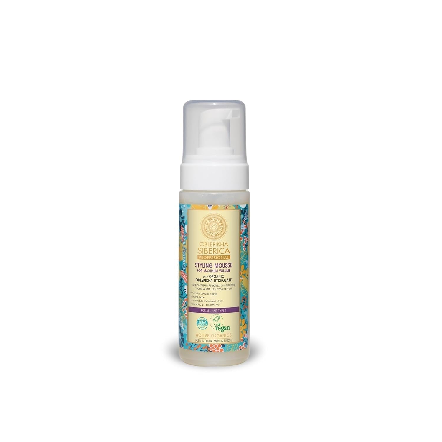 Natura Siberica Oblepikha Maschera per capelli gravemente danneggiati, 1 confezione (1 x 170 ml) Maschera per capelli Naty Shop Titolo predefinito