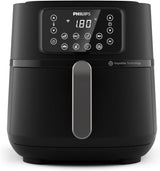 Philips 3000Er Airfryer XL - Tecnologia Rapid Air, frittura con fino al 90% di grassi in meno, capacità 1,2 kg, 6,2 litri, touch screen Elettrodomestici Naty Shop Schwarz Connessione wireless 7,2 L