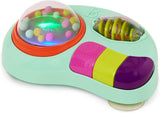 B. giocattoli - Gioco seggiolone per bambini - Gioco a ventosa con musica, luci, suoni - Gioco sensoriale - Gioco per bambini con attività motoria - da 6 mesi - Whirly Pop Bebe Naty Shop Gioco educativo con ventose