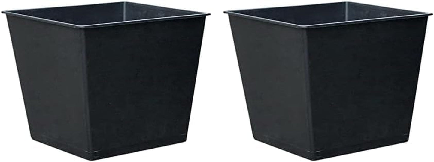 Pentola universale Dehner, plastica, nera, 30 x 26 x 26 cm