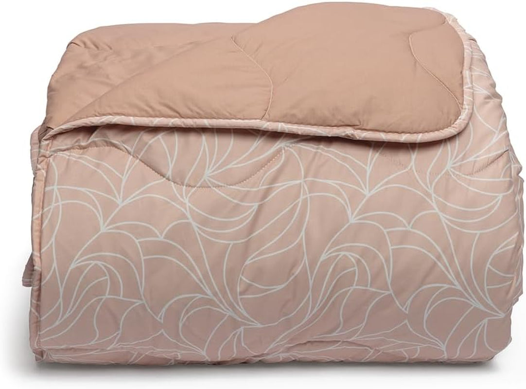 Foppapedretti comodino e trapunta naturale per letto matrimoniale 2P; foglie di sabbia, rivestimento 100% cotone, Made in Italy Piumini e Trapunte Naty Shop Pesca delle Onde 160 X 190 Cm