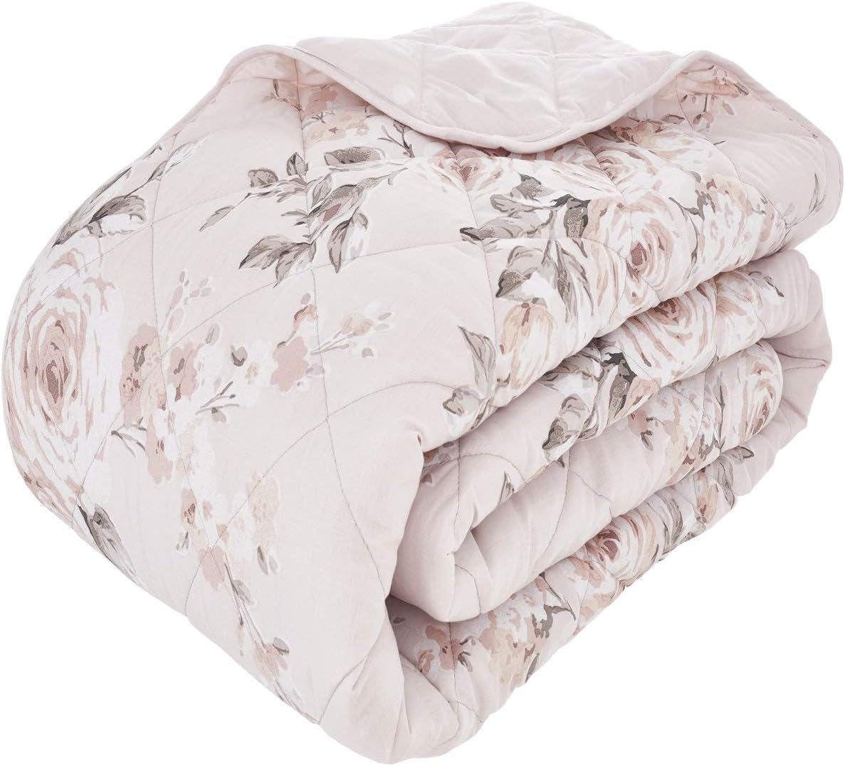 Catherine Lansfield Copriletto Canterbury, di facile manutenzione, Blush, copriletto - 220X230Cm Letti e Copriletti Catherine Lansfield Rosso