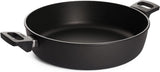 Woll Nowo Titanium Kasserolle - Induktiv -, Ø 32 Cm, 8 Cm Hoch, 5,5 Litri, Mit 2 Seitengriffen - Geeignet Für Alle Herdarten Stampi e vassoi per la cottura Naty Shop 32 Cm, 8 Cm Hoch, 5,5 Litri