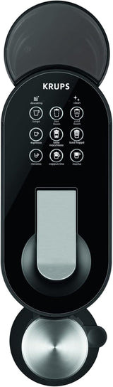 Macchina per caffè espresso Krups Nespresso, macchina per caffè espresso a capsule, stile barista espresso, montalatte, prodotta in Francia YY4355FD