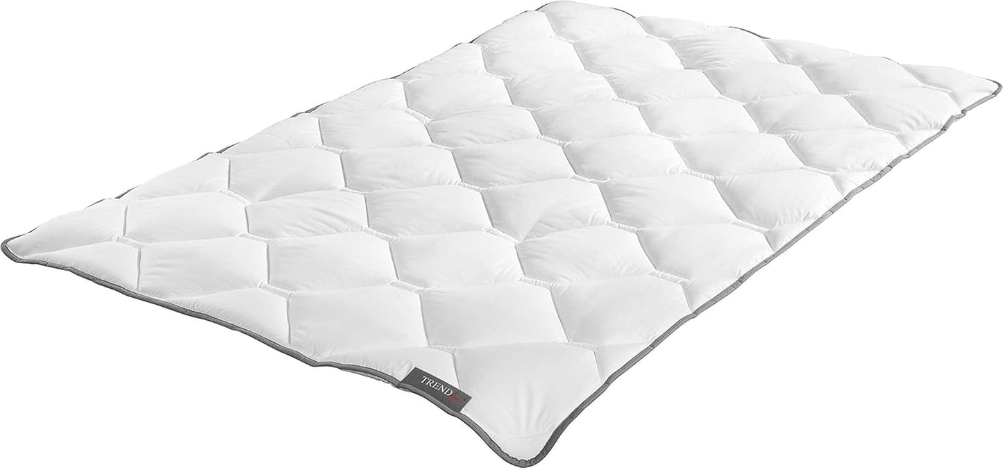 Badenia Trendline Micro Resistente Alla Bollitura, Trapunta Leggera Estiva, Lavabile in lavatrice fino a 95 Gradi, 135 X 200 Cm, Certificata Oeko-Tex, Made in Germany Trapunte e Trapunte Naty Shop 135 X 200 Leggera - Coperta Estiva