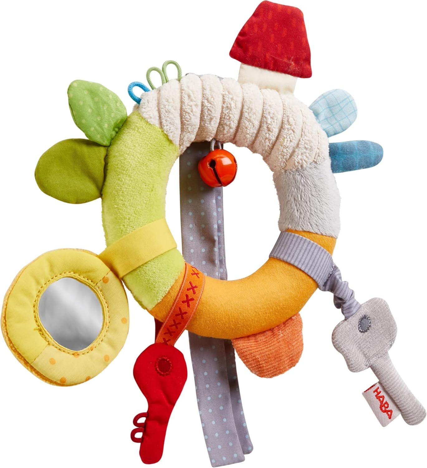 HABA 306453 - Figura appesa Primo set di chiavi, figure mobili e pendenti da 6 mesi Giochi per bambini Naty Shop