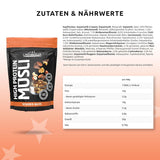 Layenberger Muesli ad alto contenuto proteico 3K, 50% Eiweiß e 18% Kohlenidrato - Confezione singola (1X 390 G) - Schoko-Nuss Cereale Naty Shop