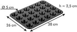 Teglia da forno, 38 X 26 X 2,5 cm Stampi e teglie da forno Naty Shop