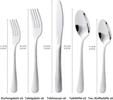 Set posate Kitchenboss per 6 persone: Set posate 20 o 30 pezzi Kitchen Naty Shop