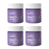 Indicazioni colorazione semipermanente per capelli scatola da 100 ml confezione da 4 (Pillarbox Red) Tintura per capelli Naty Shop Lilla 400 Ml (1 confezione)