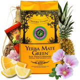 Yerba "Mas Iq Tropical" Tè Mate Brasiliano 400G + 50 G Mas Energia Guaranà | Tè mate fruttato | Con ananas