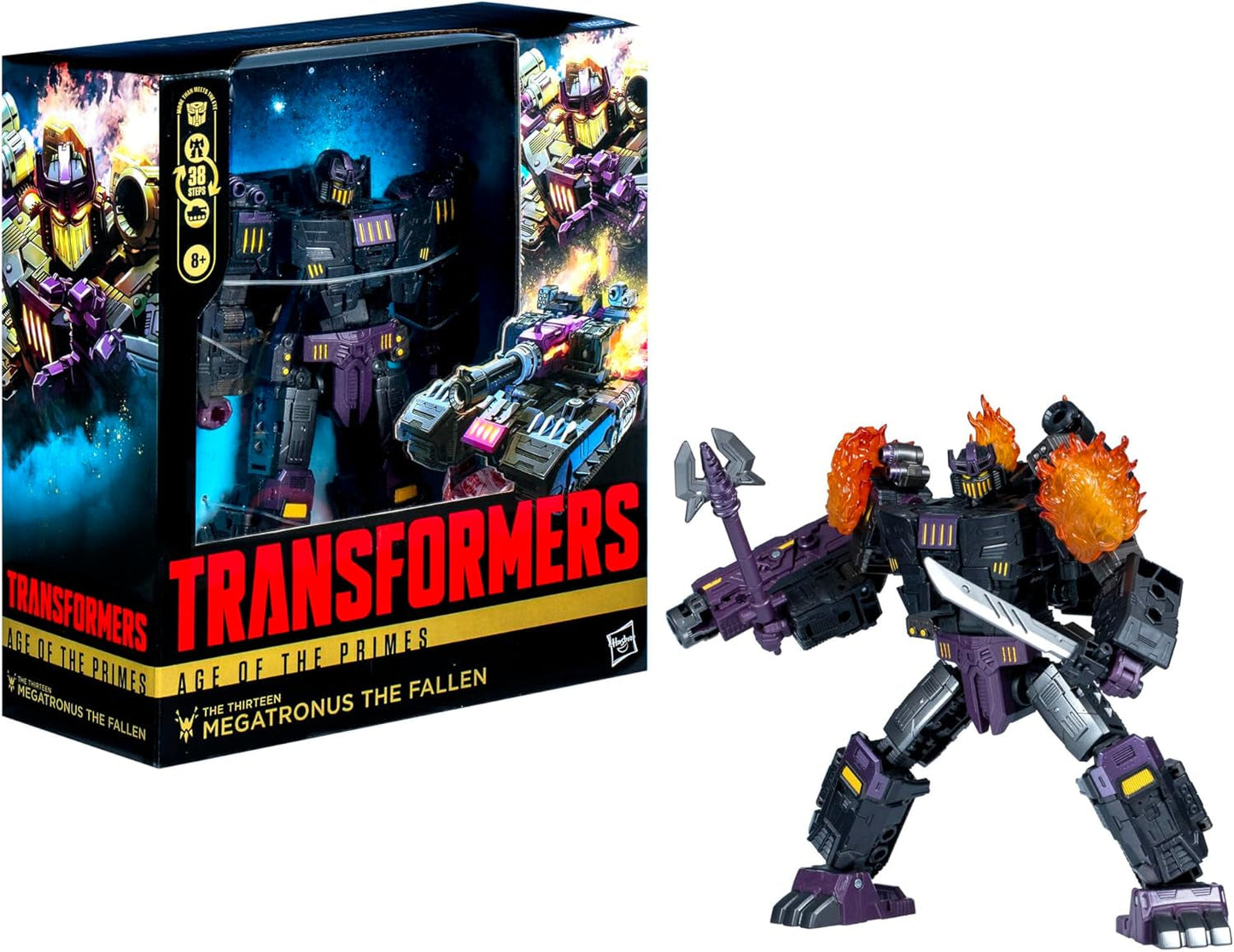 Transformers Age of the Primes Classe Leader i Tredici Megatronus i Caduti Action figure Naty Shop