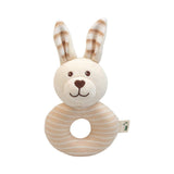 Tessuto organico GRÜNSPECHT 100% cotone organico, giocattolo per bambini, morbido peluche, regalo di compleanno, battesimo, baby shower, GOTS, beige (619-00) Giocattoli Bebe Naty Shop Tessuto organico ratto coniglio