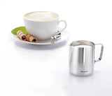 Caraffa per latte Westmark Brasilia da 200 ml - ideale per crema di caffè, latte, miele e altri additivi per caffè e tè, accessorio barista - acciaio inossidabile