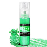 Spray commestibile glitterato, 20 grammi Naty Shop Green