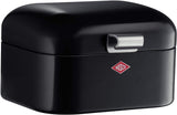 Wesco 235 001 Cestino per il pane Mini Grandy 17 x 18 x 12 cm (L/L/A) rosa, acciaio inossidabile Contenitori per alimenti Naty Shop Nero