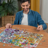 Ravensburger Puzzle 1000 Pezzi 12000460 Pokémon Sfida - Tutti i 150 Pokémon della prima generazione come puzzle impegnativo per adulti e bambini dai 14 anni in su Puzzle Naty Shop