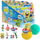 INKEE Bomba da bagno per bambini Spongebob Surprise Spongebob Squarepants da collezione 80 grammi Naty Shop Set 5 bombe da bagno Spongebob Surprise