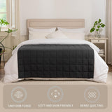 Good Nite Coperta ponderata per adulti Grigio Coperta relax per e per il relax Coperta ponderata Grigio 125X150Cm 4Kg Piumini e Trapunte Naty Shop