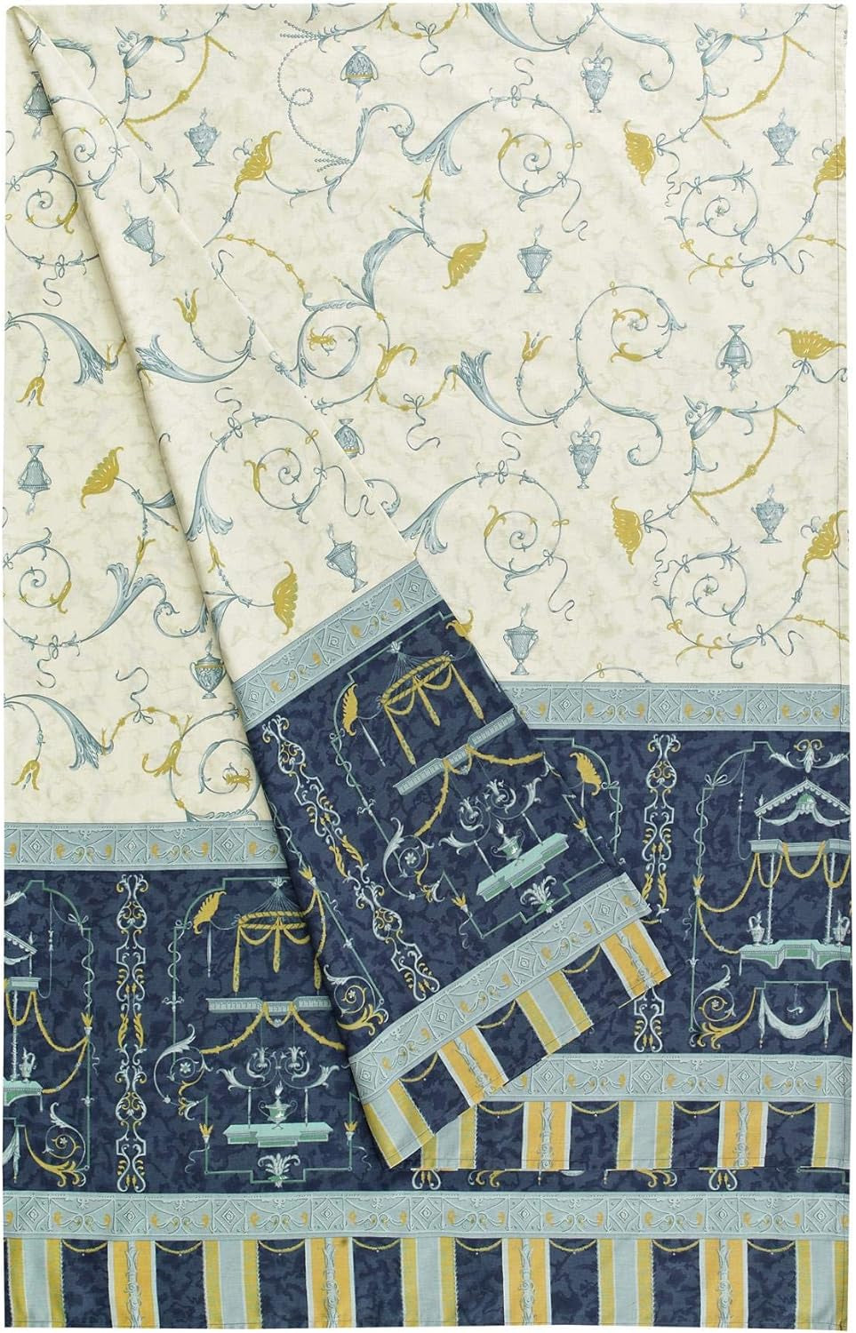 Bassetti OPLONTIS Granfoulard, cotone, blu, 180 X 270 X 1 Cm Letti e Coperte Bassetti Blu 180 X 270 X 1 cm