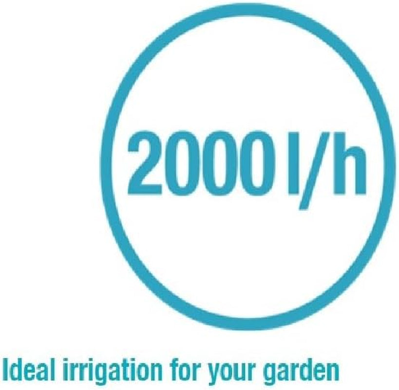 Sistema di irrigazione Gardena Micro-Drip Basic Unit 2000: Unità base per la riduzione della pressione, portata d'acqua ca. 2.000 l/h, tecnologia di collegamento semplice e veloce (1354-20)