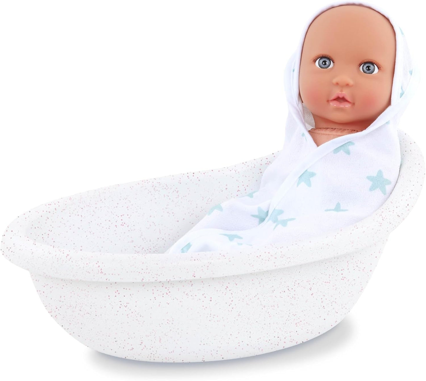 LullaBy – Vasca da bagno per bambole – Set da bagno – Giocattolo da bagno – Accessori per bambole – Giochi acquatici realistici – Bambini 2+