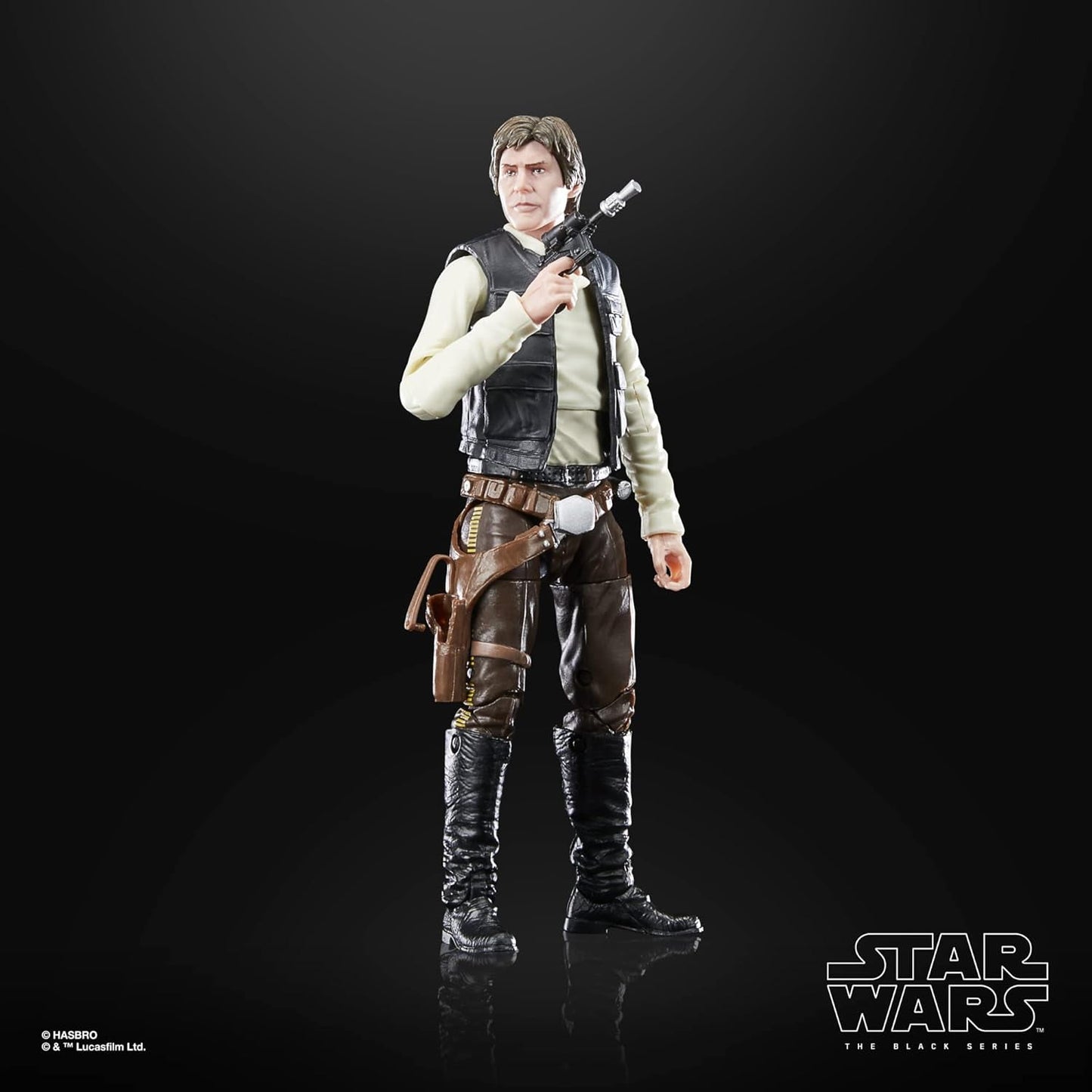 Star Wars Black Series Han Solo, Action Figure Alta 15 Cm Zu Wars: Il Ritorno del Cavaliere Jedi Action figures Naty Shop