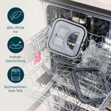 Mini friggitrice per fonduta Princess 182611 - Riscaldamento rapido - Filtro antiodore - Capacità 1,2 litri, Argento Elettrodomestici Naty Shop