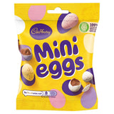 Busta solida di ovetti di cioccolato (80g) in una croccante vaschetta di zucchero (Forme di Pasqua)