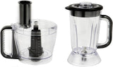Robot da cucina Russell Hobbs [frullatore/tritaverdure/frullatore da tavolo/tritatutto/frullatore] robot da cucina (impastare, mescolare e affettare), carbone opaco Kitchen Naty Shop