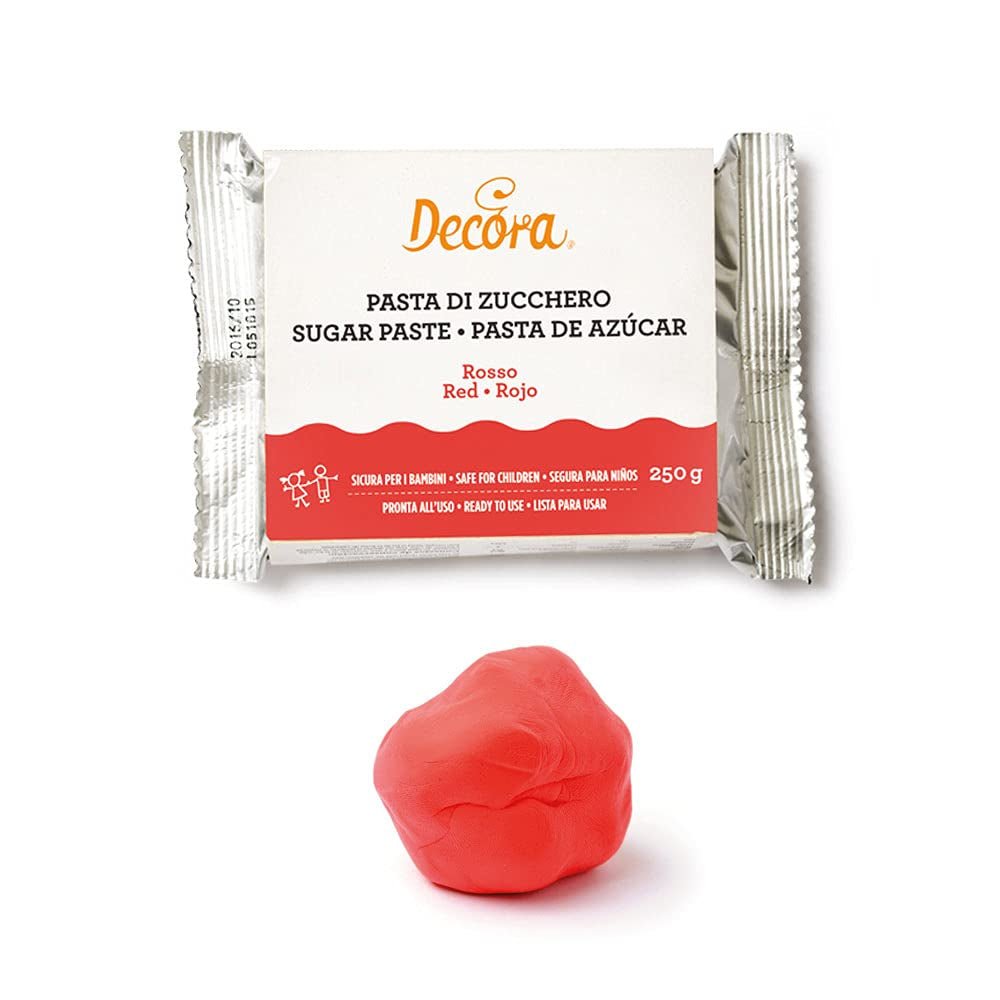 0310144 Fondente Rosso 250g Pasta di zucchero Naty Shop Titolo predefinito