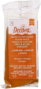 0310172 FONDENTE ALL'ARANCIA 100 G Pasta Di Zucchero Naty Shop Default Title
