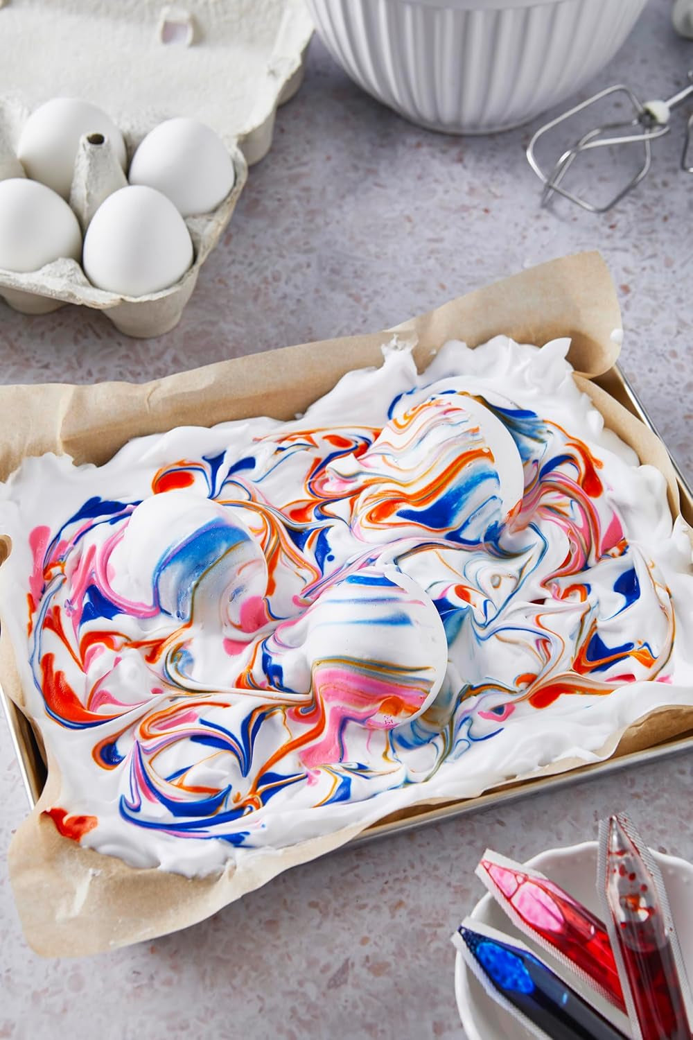 Heitmann Egg Colors - Esperimenti sulle uova - Schiuma colorante magica