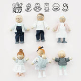 – Set da gioco per la casa delle bambole in legno della mia famiglia di bambole | Set di accessori per casa delle bambole Daisylane per ragazze - Adatto a partire dai 3 anni P053
