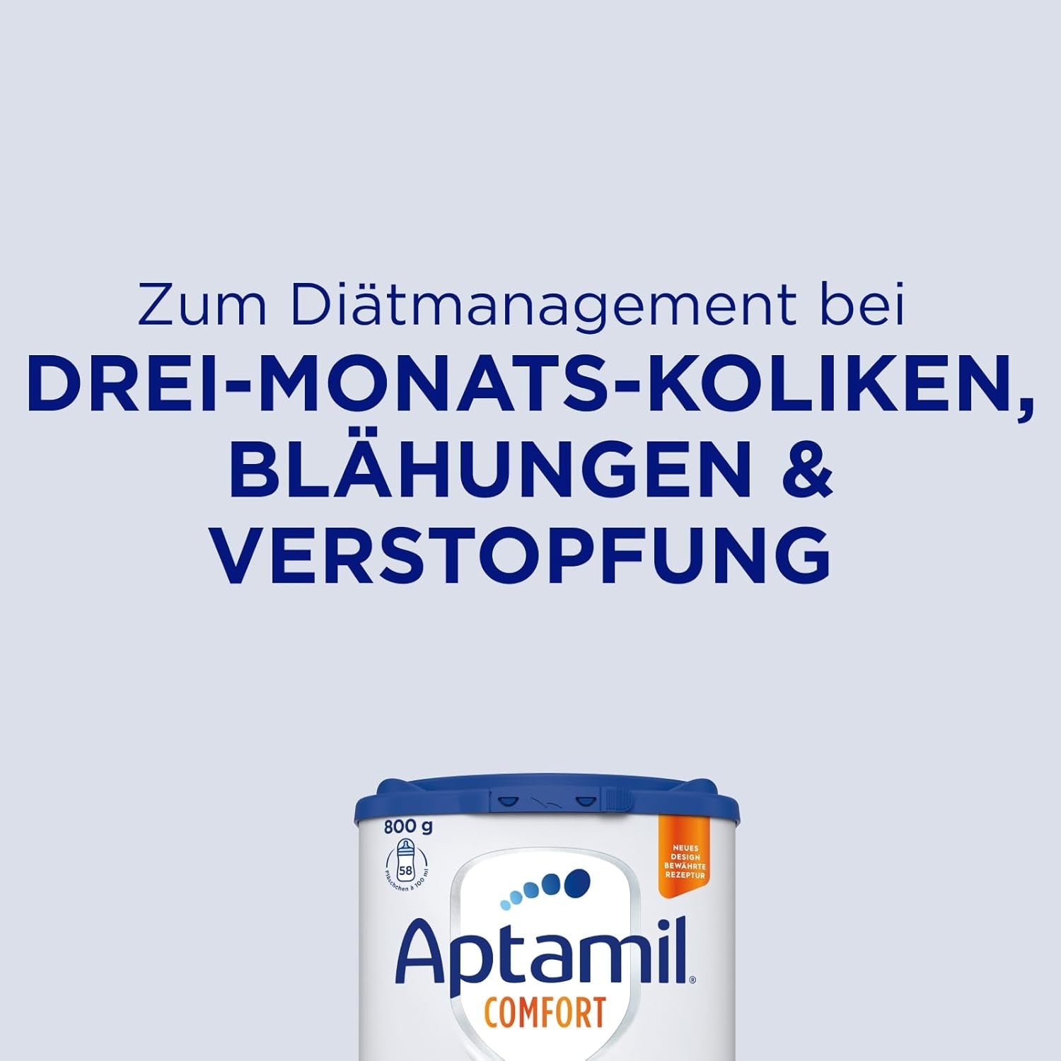 Aptamil Comfort - Formula speciale dalla nascita - 1 x 800 g
