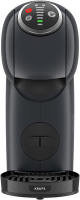 NESCAFÉ Dolce Gusto Genio S Plus di Krups, macchina da caffè a capsule compatta, capacità 0,8 litri, 1500 watt, avviso di decalcificazione automatica, grigio siderale, KP340B