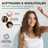 Hairlexier Rimedio per la Crescita dei Capelli per Donne - Olio per capelli al rosmarino, Olio per capelli all'olio di ricino, Olio alla lavanda, Siero naturale per capelli contro la caduta diffusa dei capelli, Supporta la crescita dei capelli, Vegano e biologico + Manuale per la cura dei capelli Naty Shop