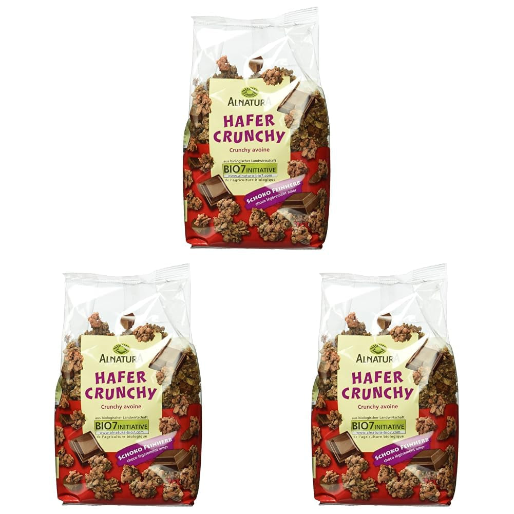 Gallette croccanti d'avena con cioccolato biologico, 375g