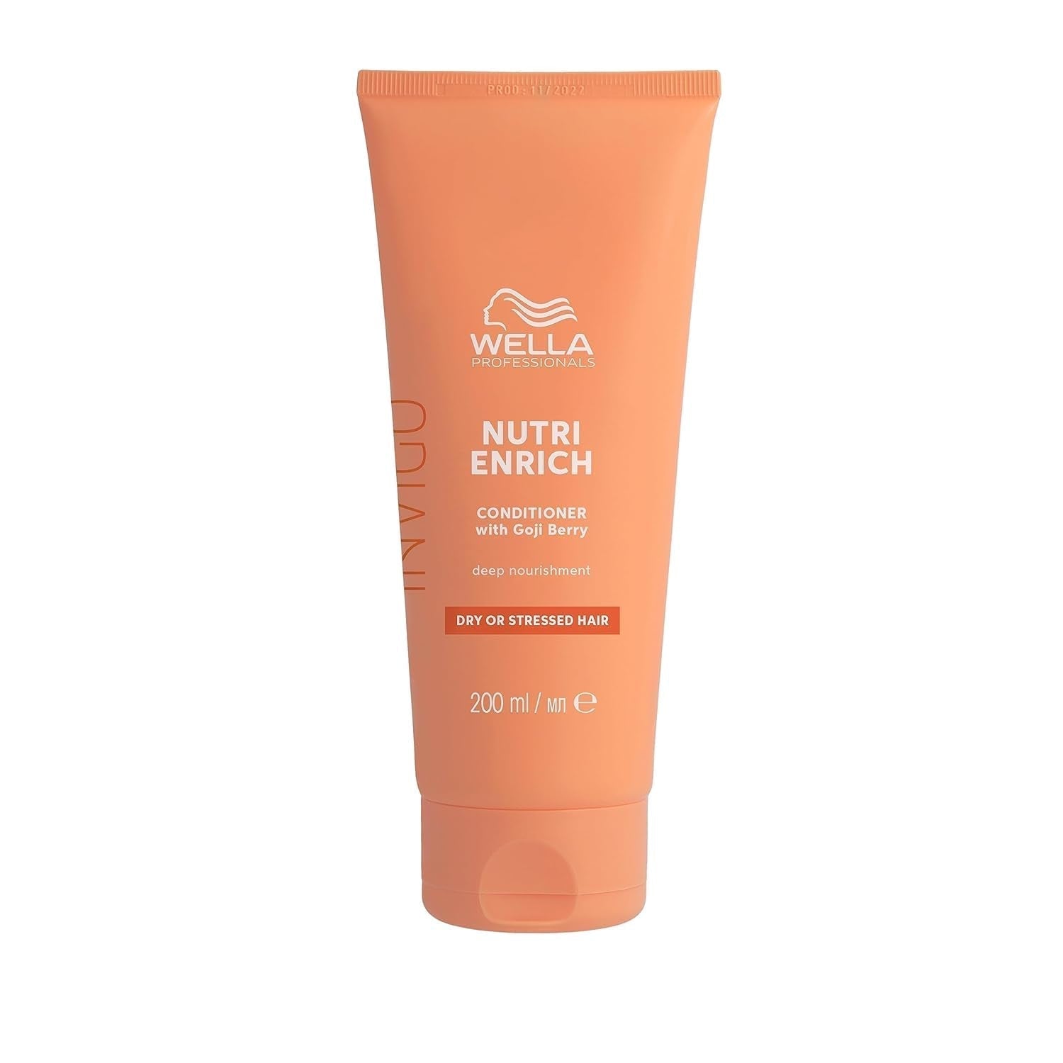 Wella Professionals Invigo Nutri Enrich - cura idratante per capelli danneggiati - balsamo, maschera e balsamo con vitamina E, pantenolo e mandorle - contro l'effetto crespo e per ricci vivaci Maschera per capelli Naty Shop Conditioner 200ml