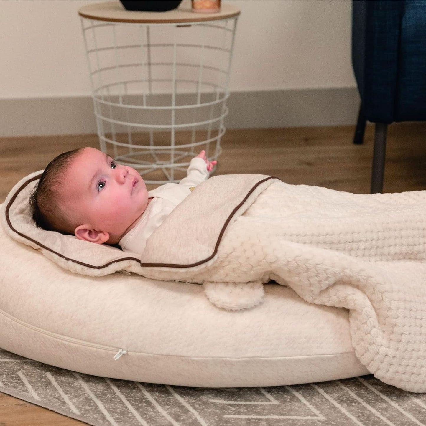 Cuscino da allattamento multifunzionale, 4 in 1, Soft Nova, beige, cuscino singolo: 202 cm, poltrona, 40 X 75 X 22 cm Accessori Alimentazione e Allattamento Bebe Naty Shop