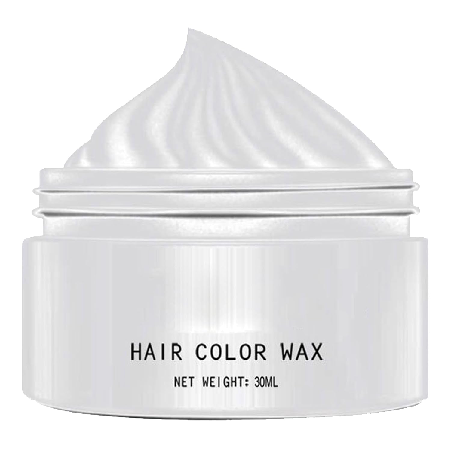 Tintura per capelli bianca naturale, Tintura per cera per capelli bianca, Tintura per capelli bianca naturale unisex, Tintura per capelli bianca, Cera per capelli per feste cosplay di Halloween, Cera per tinture per capelli per feste, 30ML Tintura per capelli Naty Shop Titolo predefinito