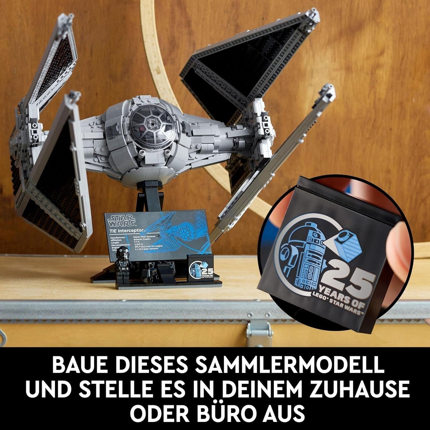 LEGO Star Wars Tie Interceptor Ultimate Collector Series Set di costruzione creativo per adulti Starfighter Modello in mattoncini Regalo per fan Set UCS da collezione 75382 Set di costruzione Acquista il negozio LEGO